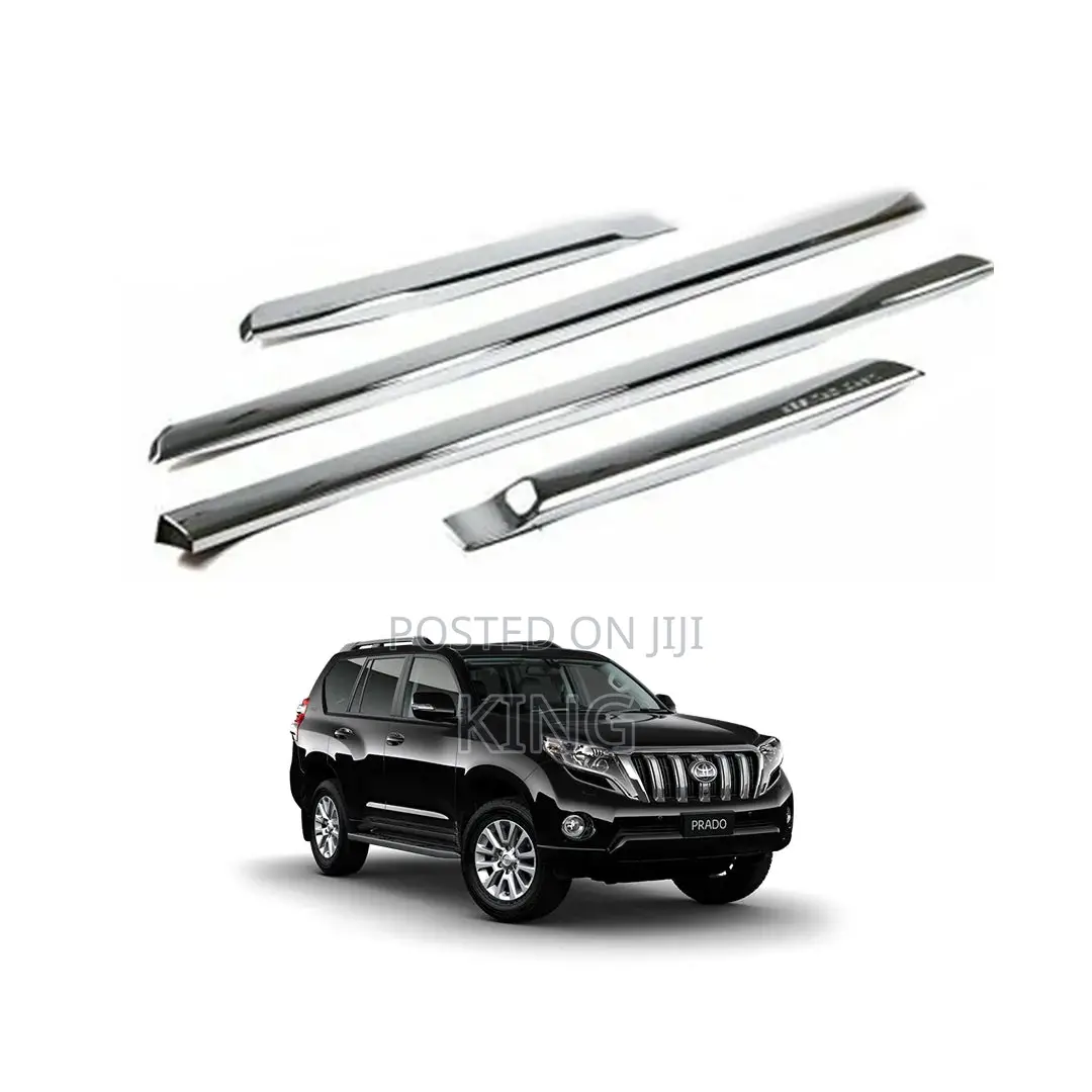 2018 2023 Toyota Landcruiser Door Silver Moulding Molding