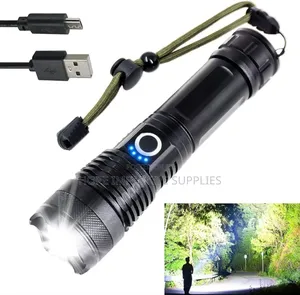 Ultra Powerful Hd Flashlight - Outdoor Long Lasting.