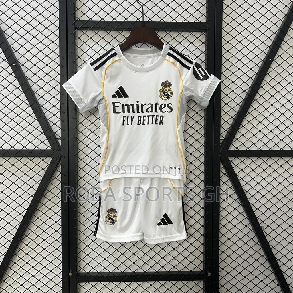 2025/26 Real Madrid Kids Jersey