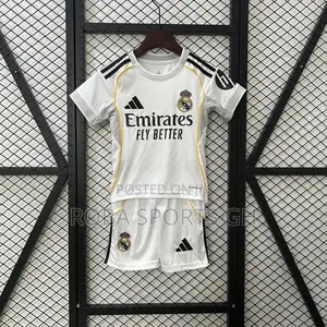 2025/26 Real Madrid Kids Jersey