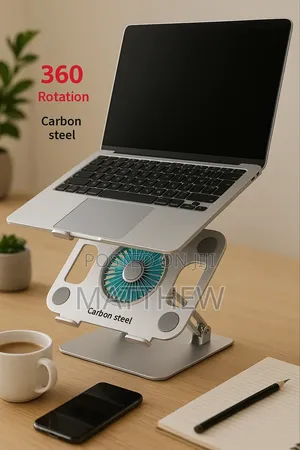 Non Rust Steel Laptop Stand No Cooling Fan