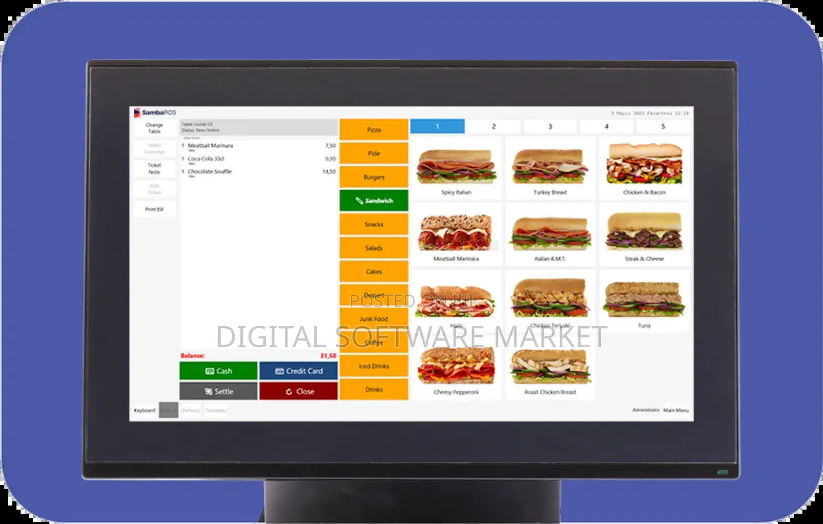 Sambapos - Advanced Restaurant Point Of Sale Software