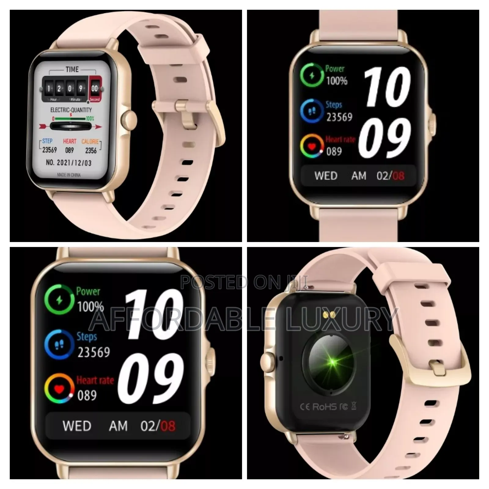 Waterproof Time Excercise Sports Medical Alexa Smart Watch