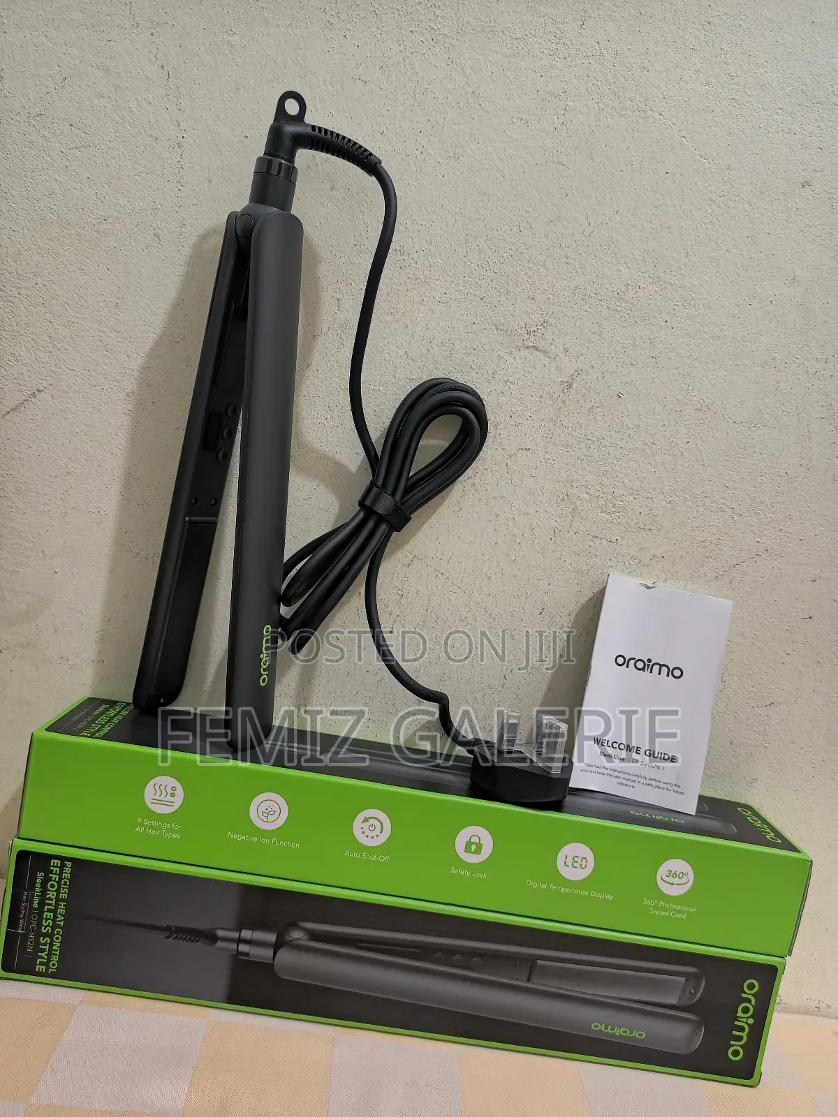 Oraimo Sleekline 2-in-1 Hair Styler