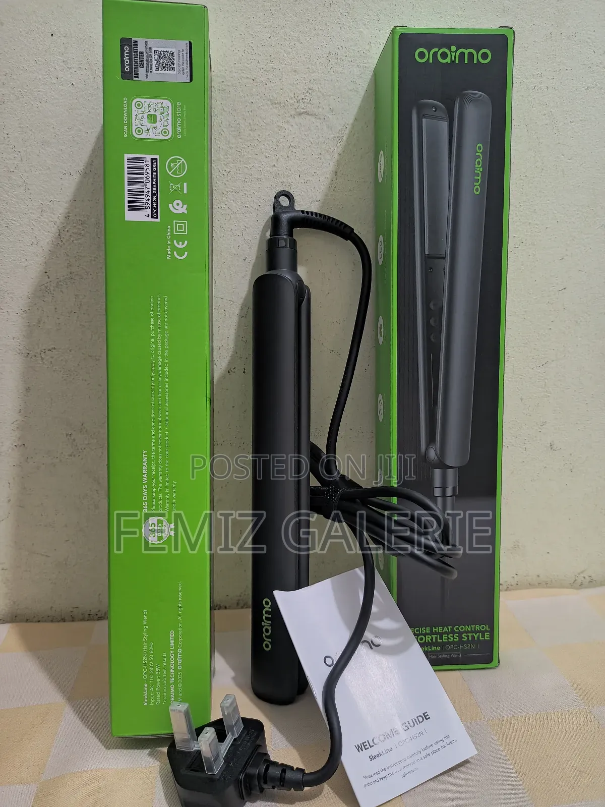 Oraimo Sleekline 2-in-1 Hair Styler