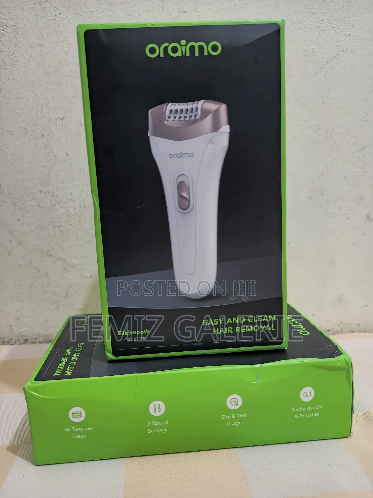 Oraimo Silksmooth Women Hair Removal Epilator