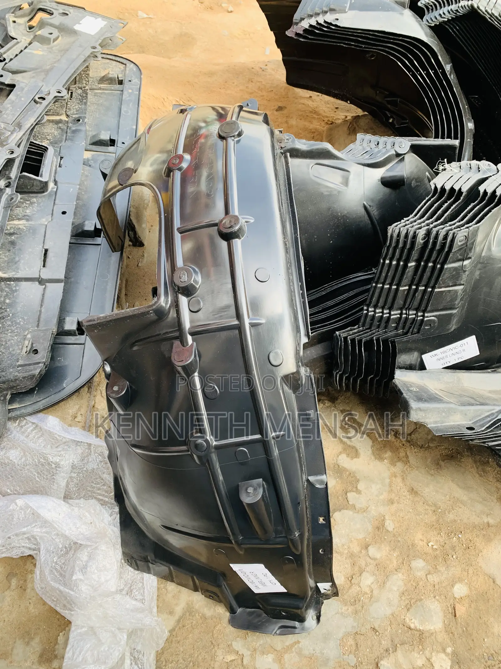 Honda Civic 2016-2021 Fender Linner Rights Side