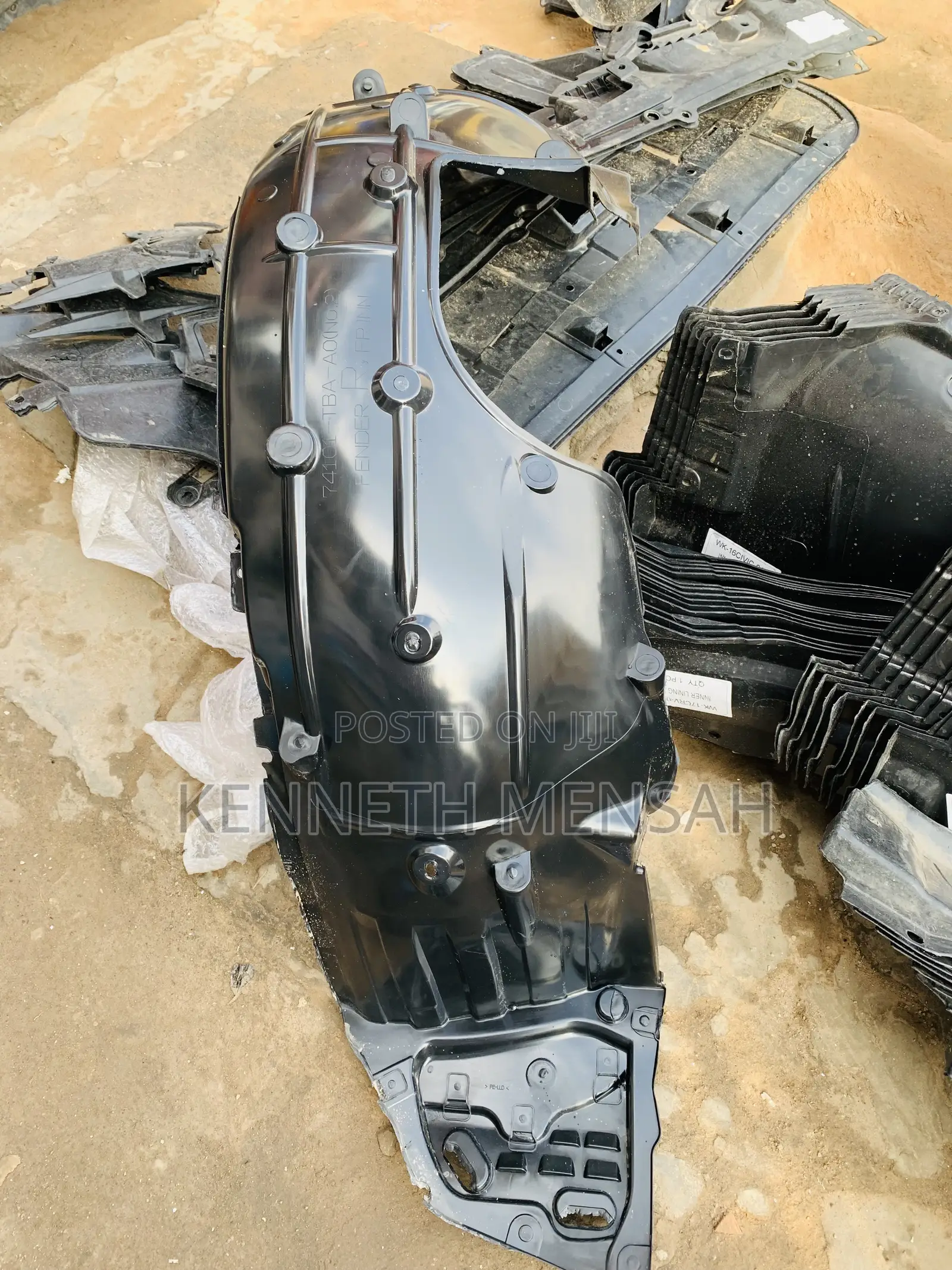 Honda Civic 2016-2021 Fender Linner Rights Side