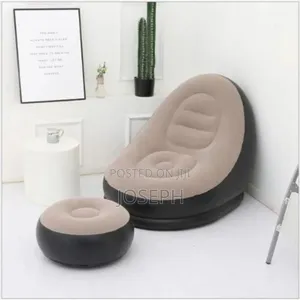 Inflatable Sofa With Stool
