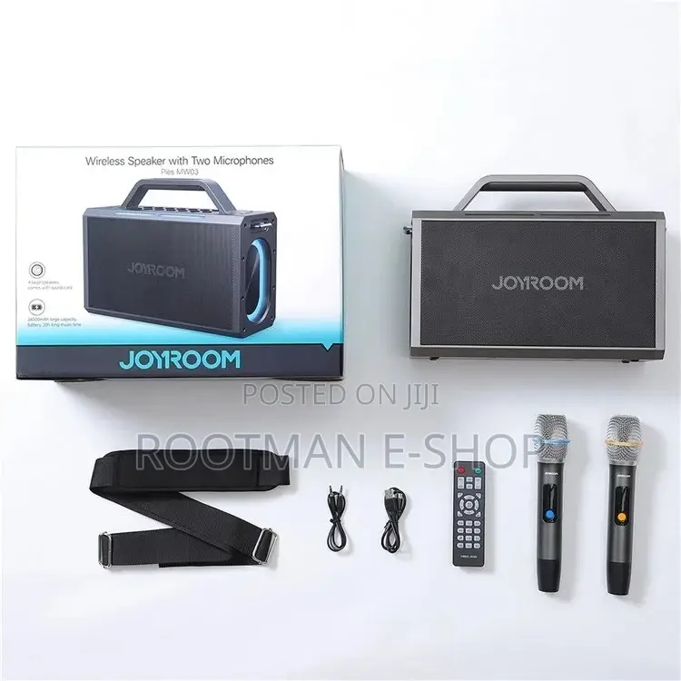 Joyroom Jr-Mw03 Dual Mic Wireless Speaker