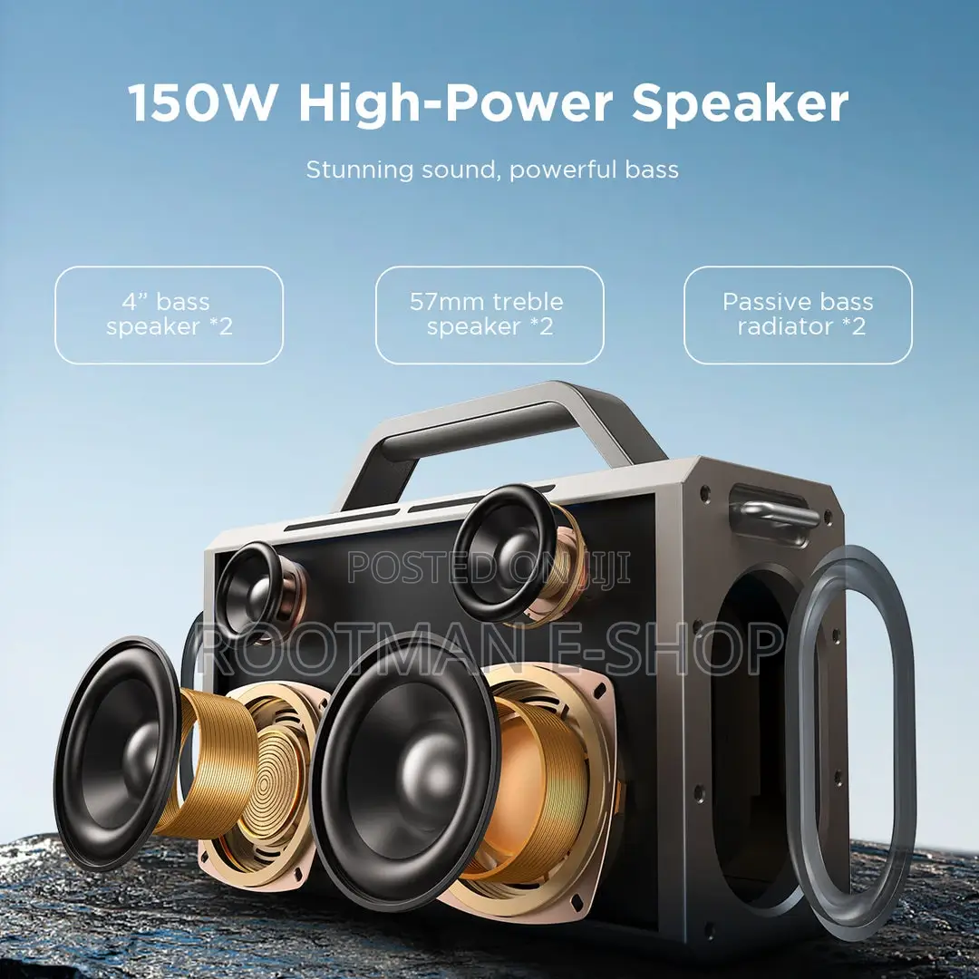 Joyroom Jr-Mw03 Dual Mic Wireless Speaker