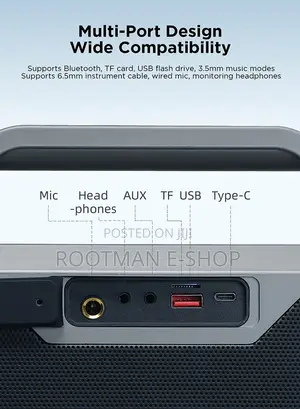 Joyroom Jr-Mw03 Dual Mic Wireless Speaker
