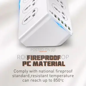 Ldnio Sc10610 Fast Charging Power Strip With 10 Outlets