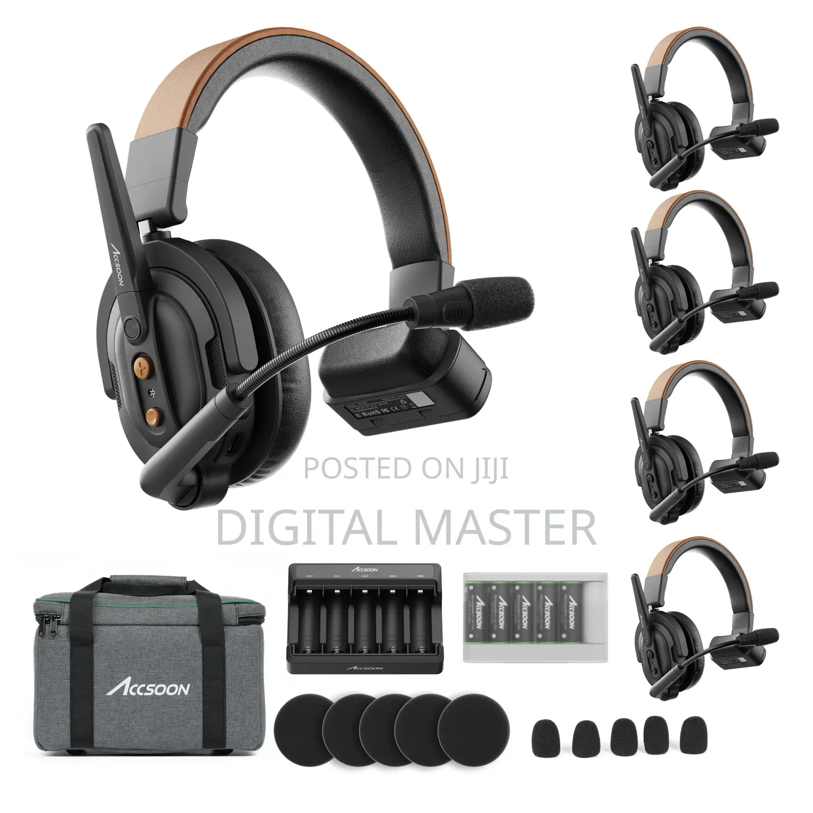 Accsoon Como Se 5-person Wireless Intercom System (2.4 Ghz)