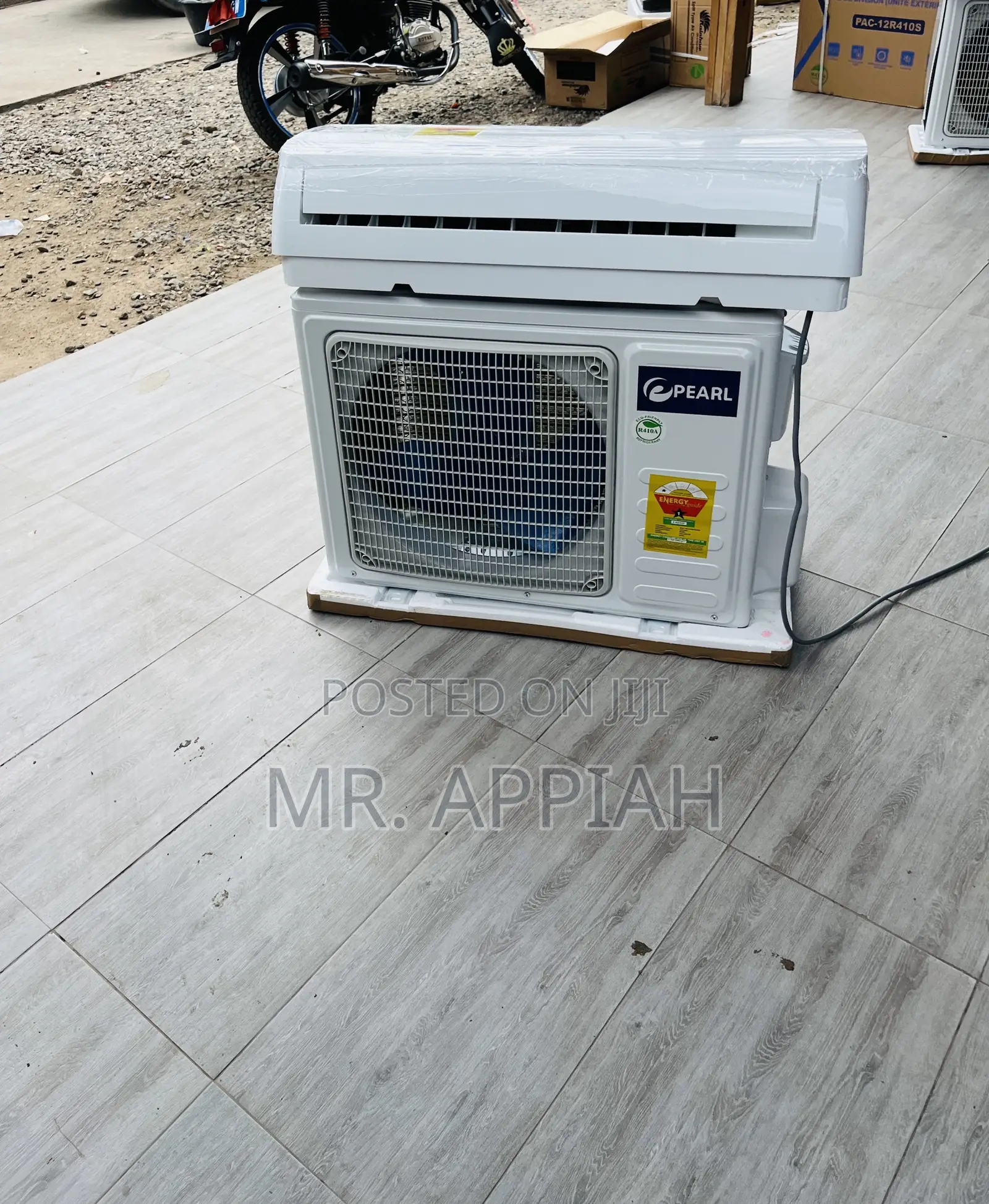 Air Conditioner Pearl R410 Gas 1.5hp(White)