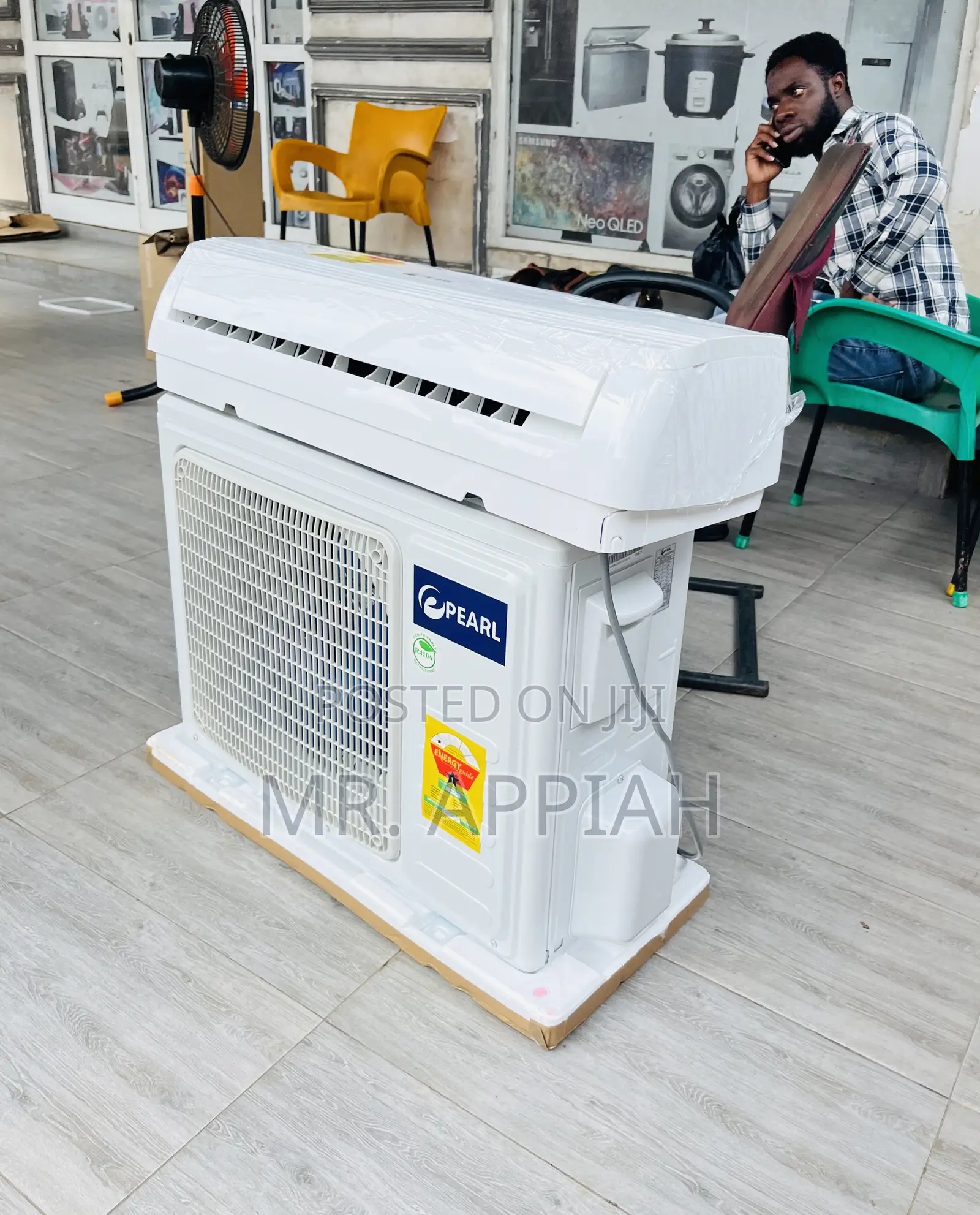 Classic R410 Gas Pearl 1.5hp Air Conditioner(White).