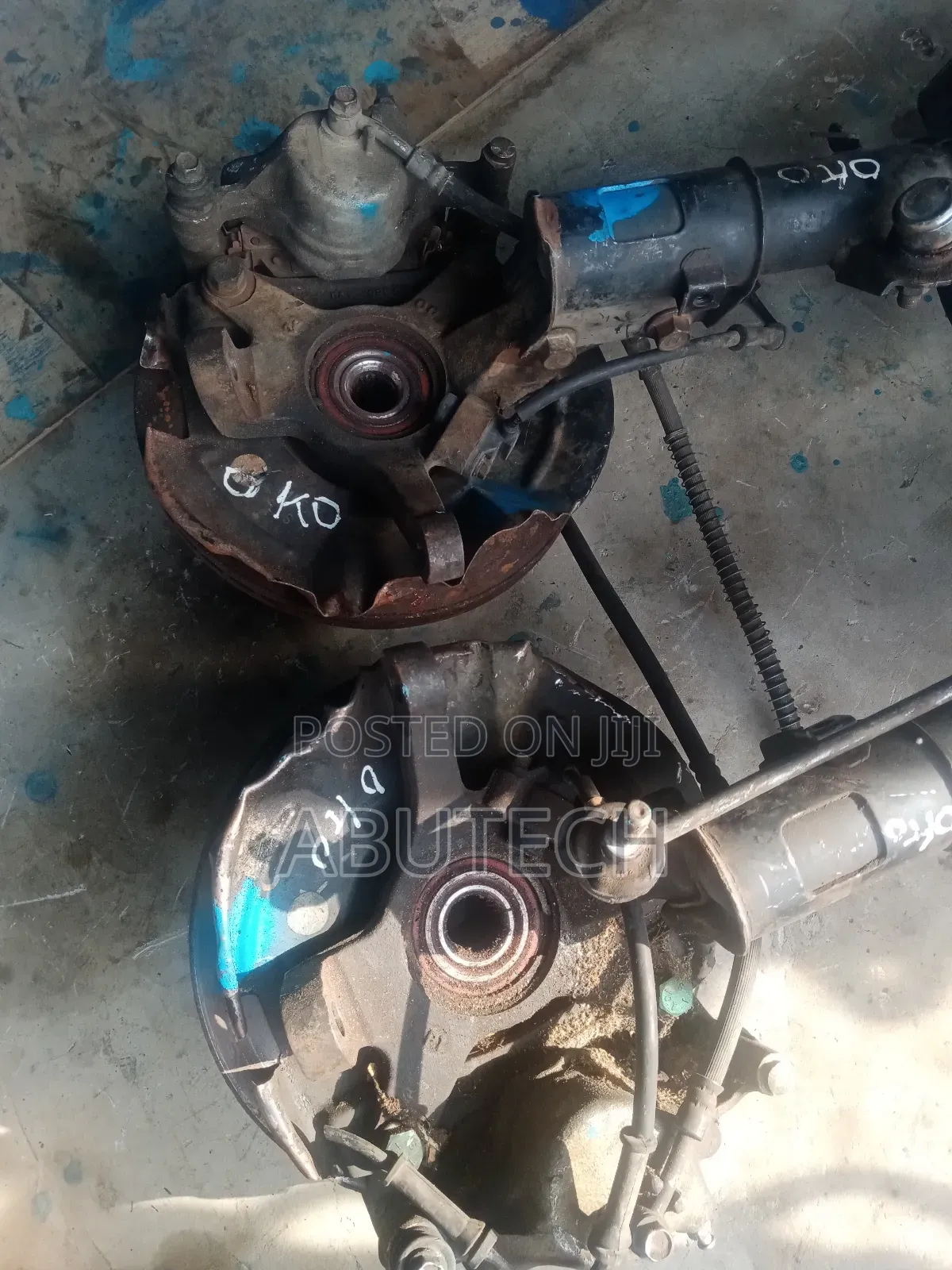 Complete Front Shock and Hub Hundia Getz, Atos