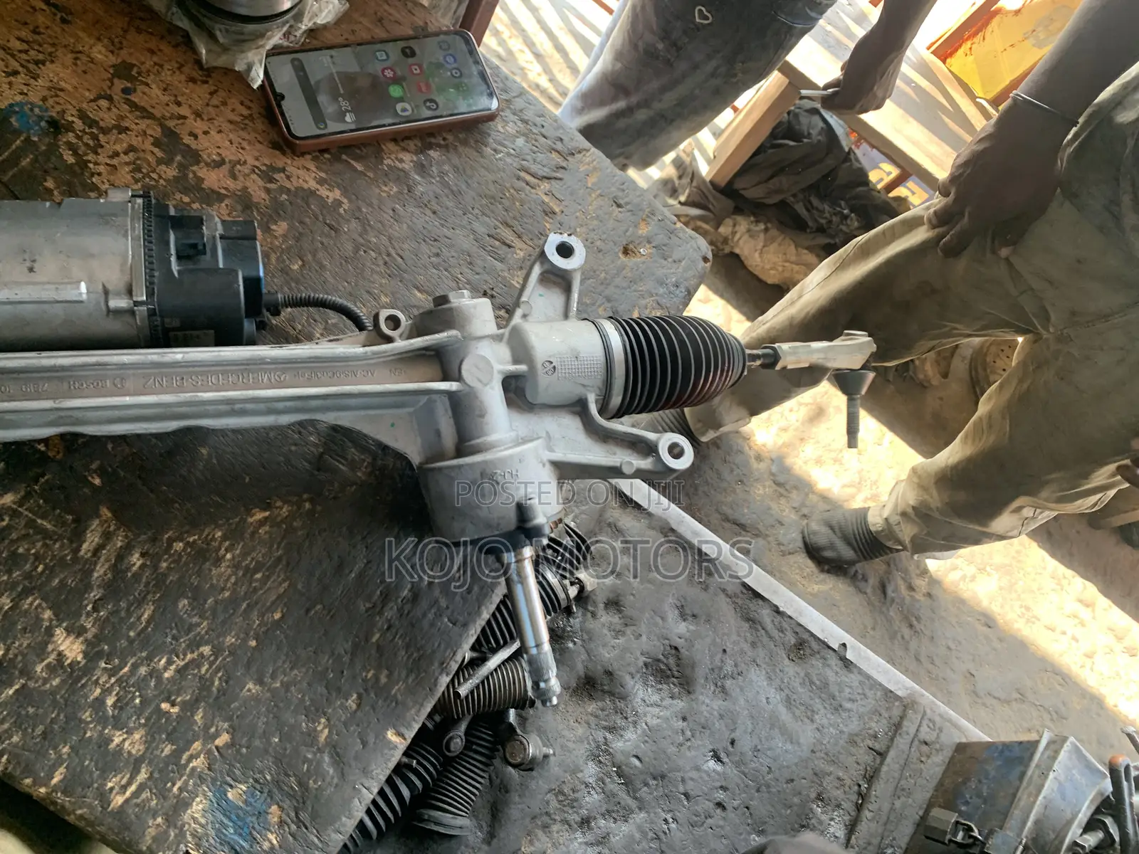 E300 4matic Steering Rack