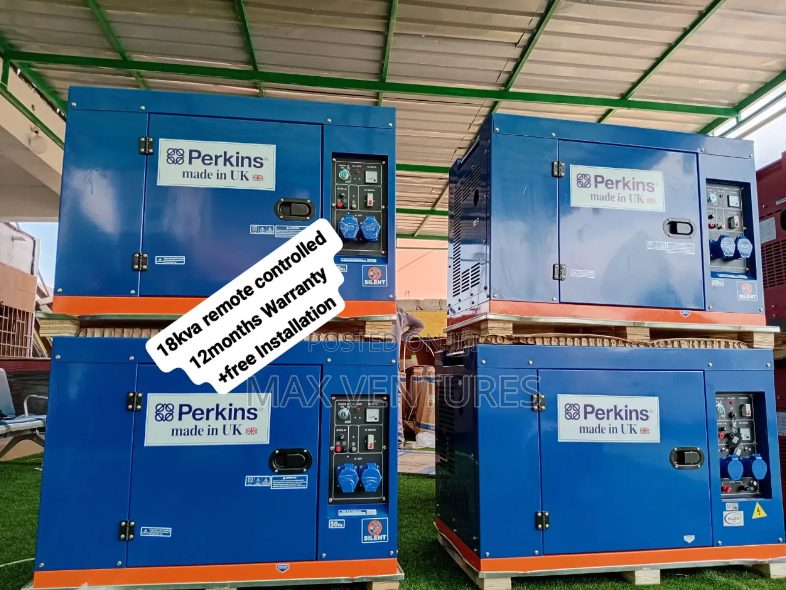 18kva Diesel Perkins Power Supply 18kva Energy Backup