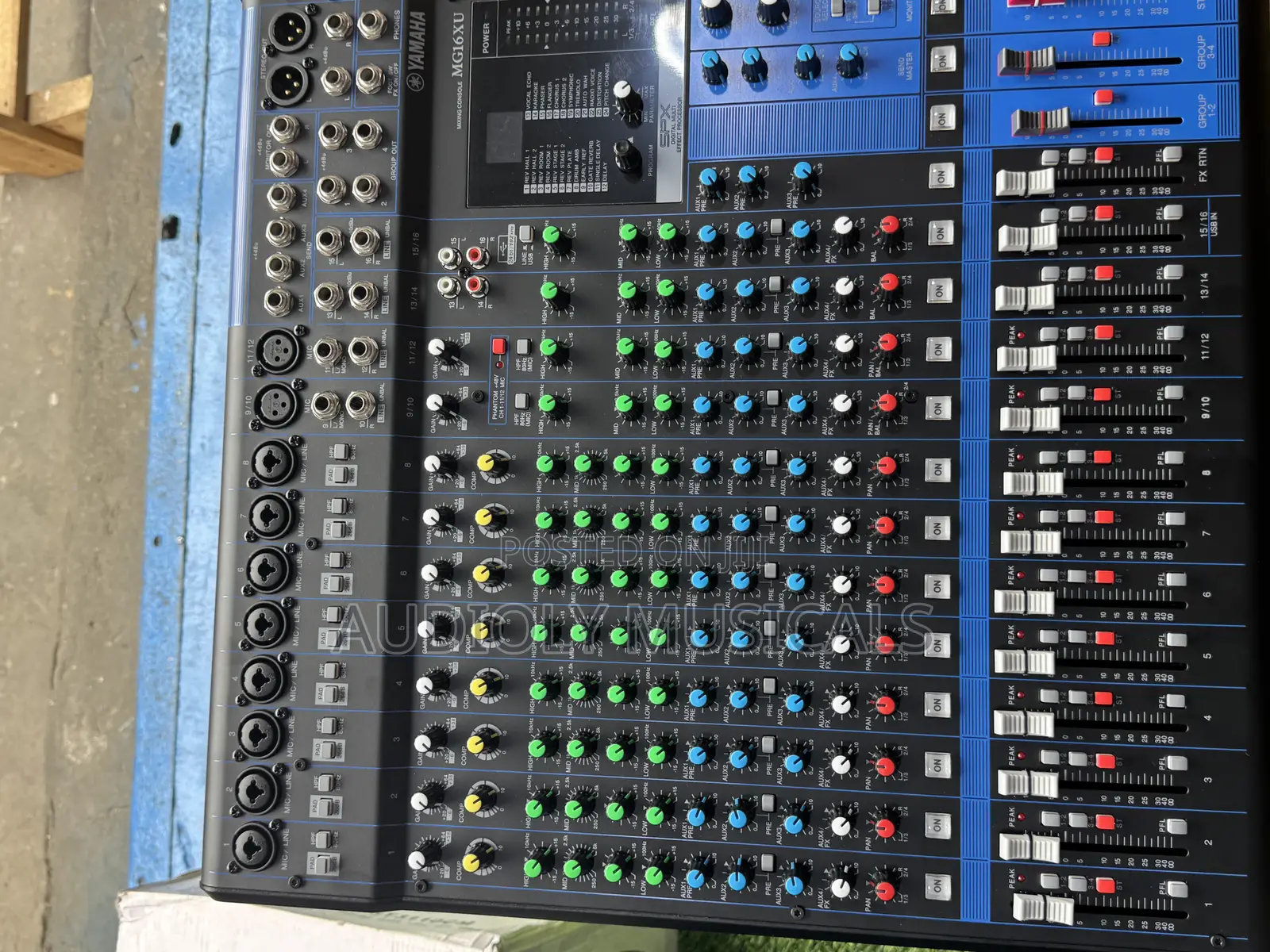 Yamaha Mg16xu 16-Channel Mixer With Usb and Fx