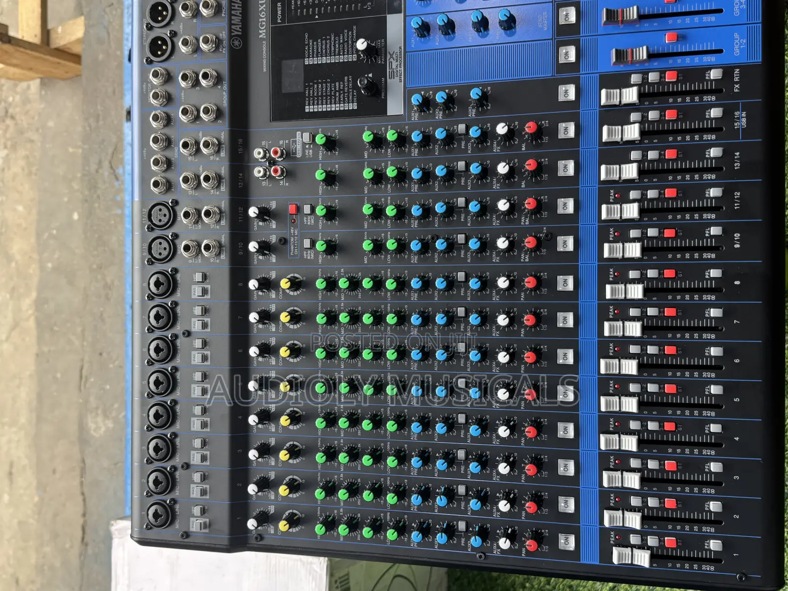 Yamaha Mg16xu 16-Channel Mixer With Usb and Fx