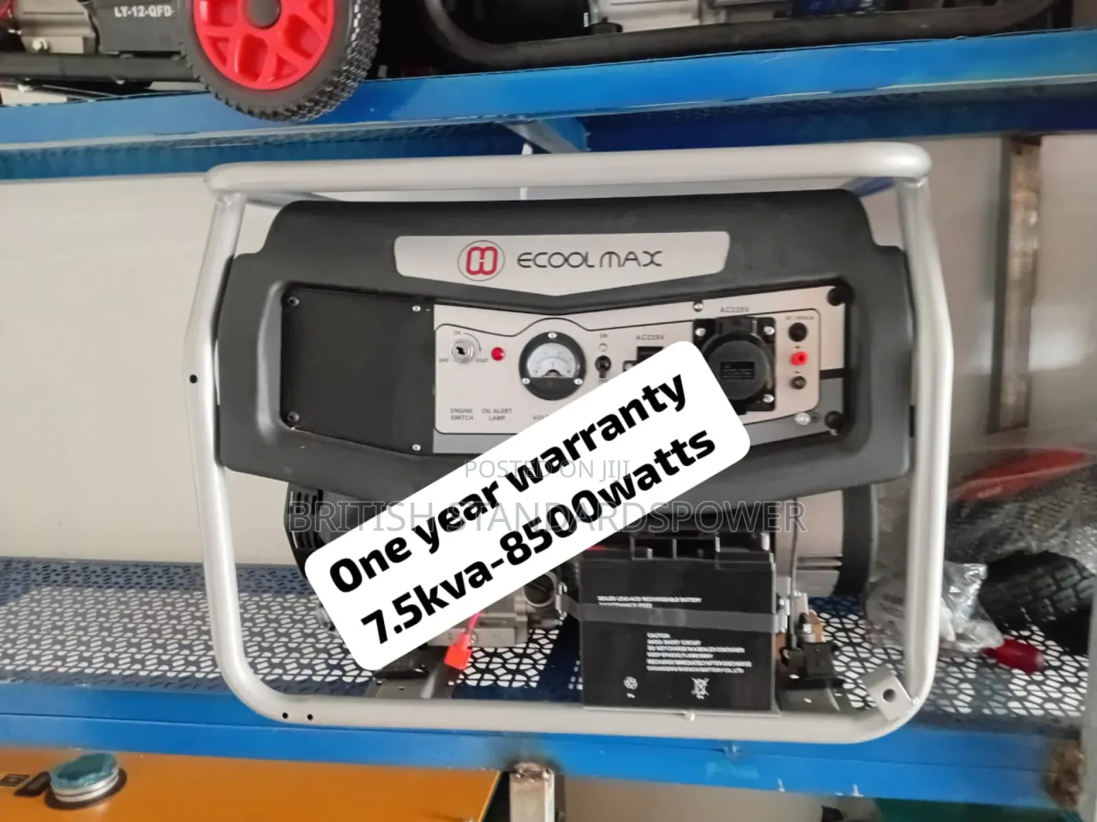 Energy Resilience 7.5kva Petrol Generator