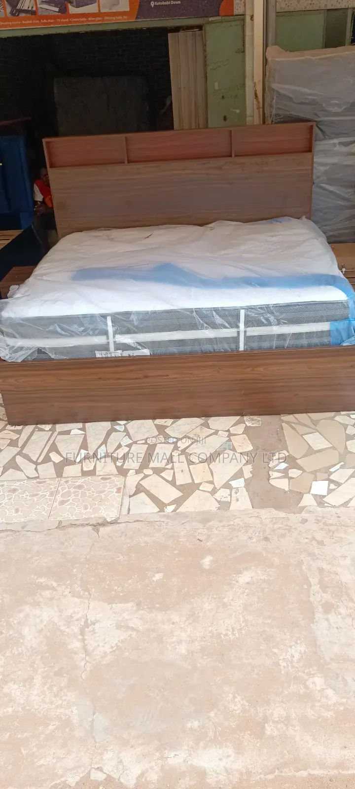 Solid Kings Frame With Mattress 😘💯😍. Free Delivery