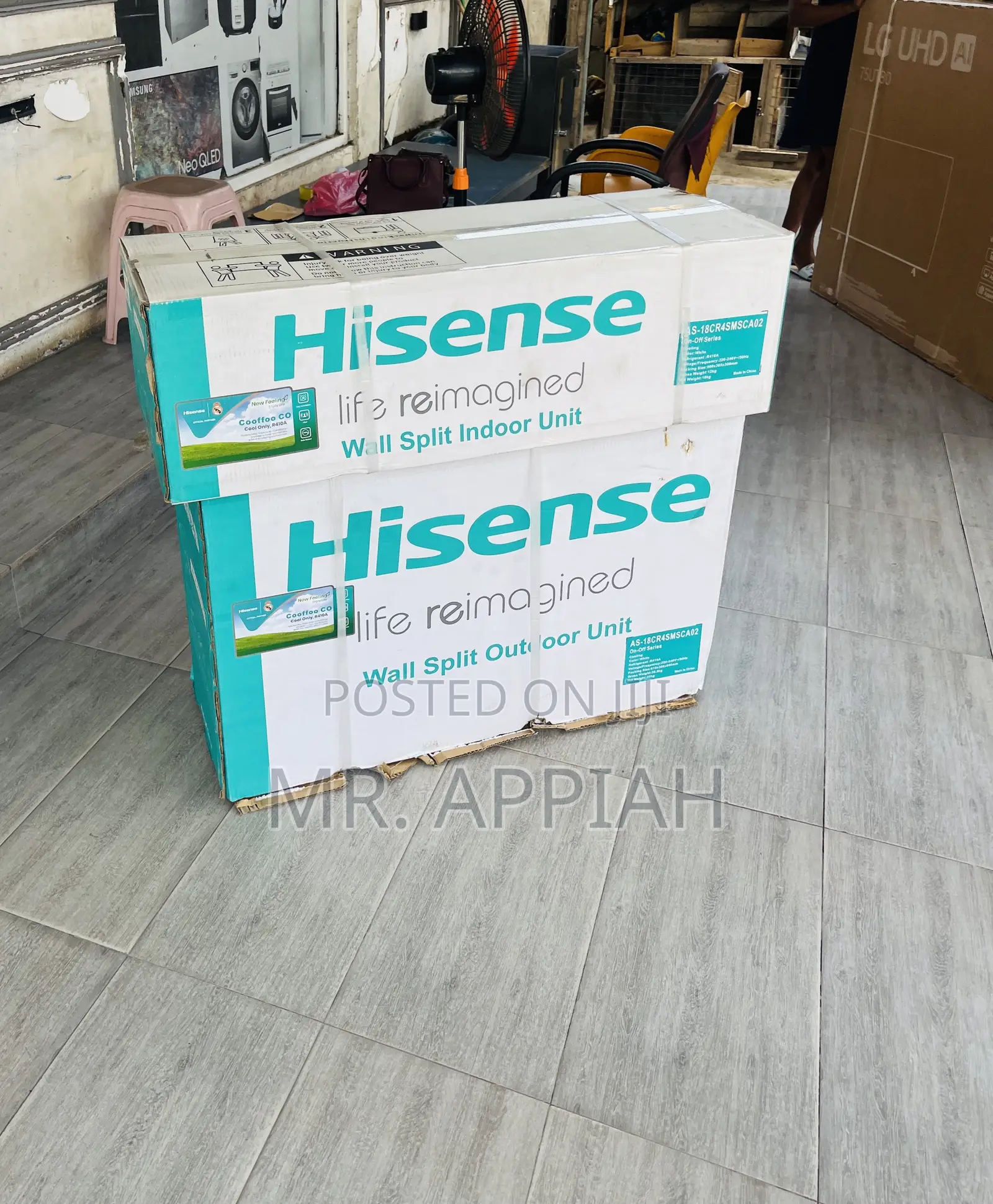 Check Out Hisence 2.5hp Split Type Air Conditioner(2025).