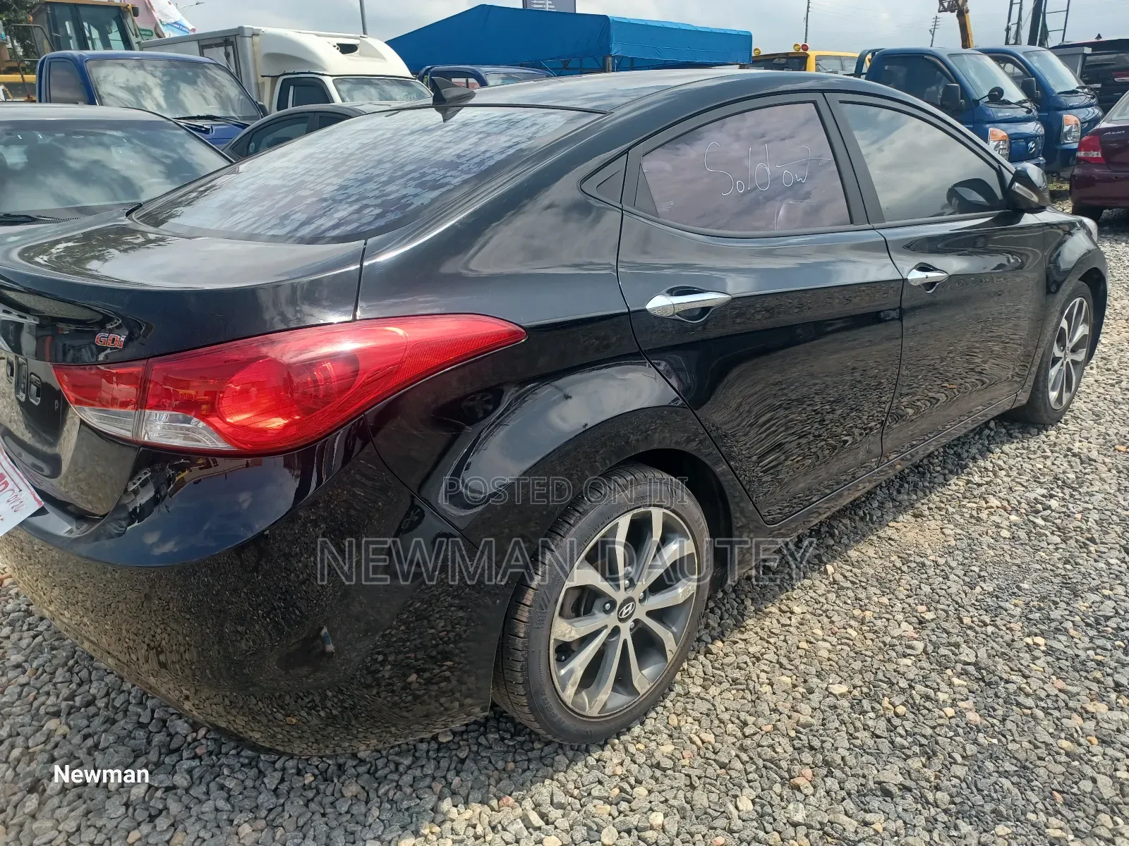 Hyundai Avante 2014 Black