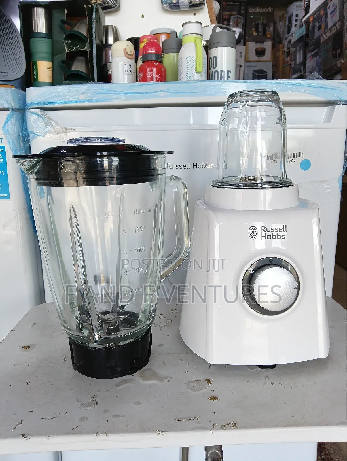 Russell Hobbs Glass Blender 2in1 - Uk