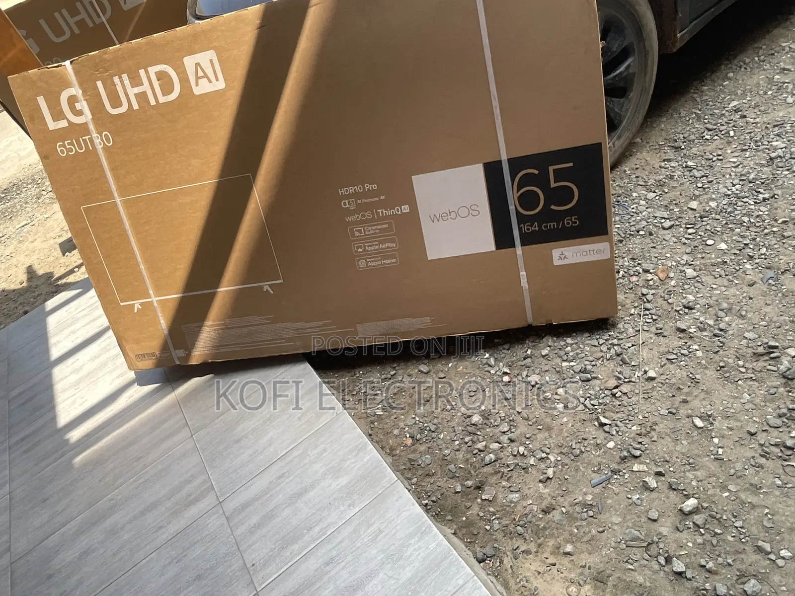 Lg 65 Inch Smart With Built in Receiver Uhd Model 65ut800