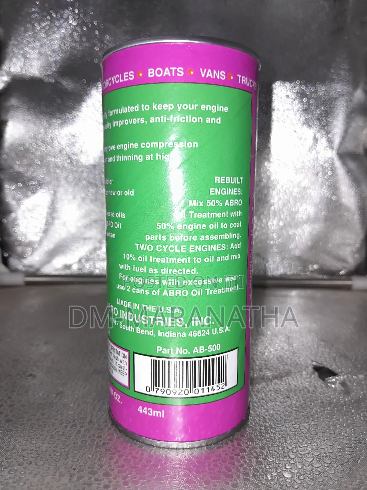 Oil Treatment Abro