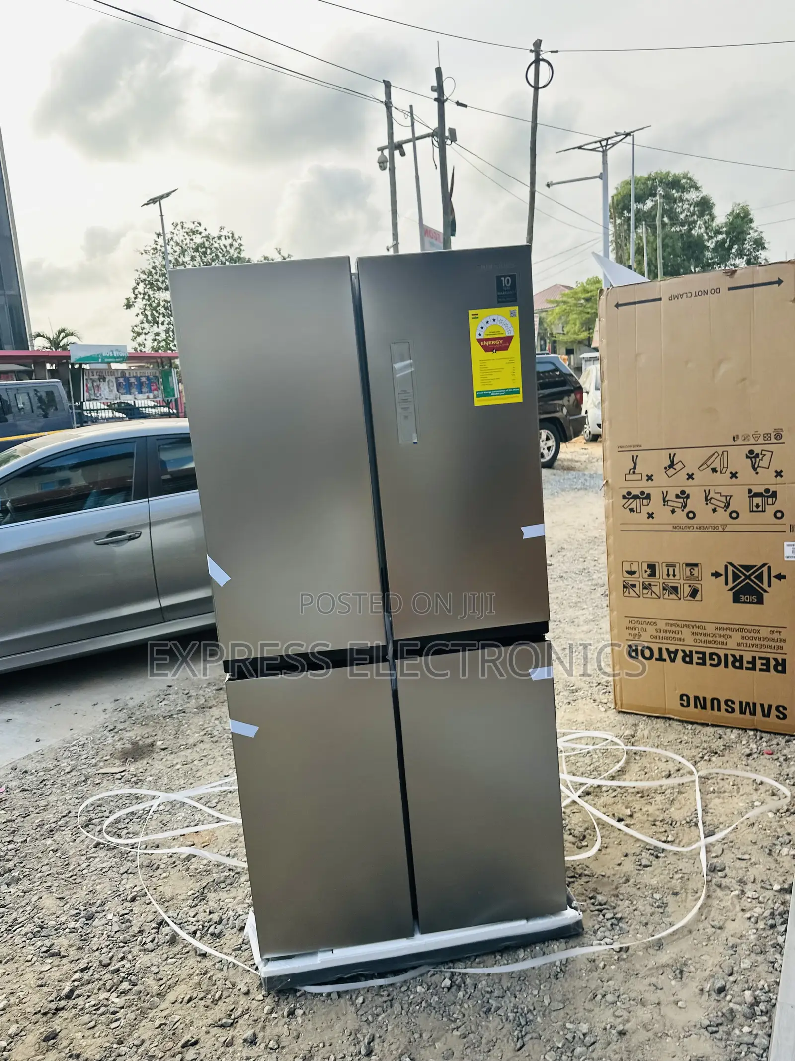 Less Expensive Four Doors Samsung Fridge 488l
