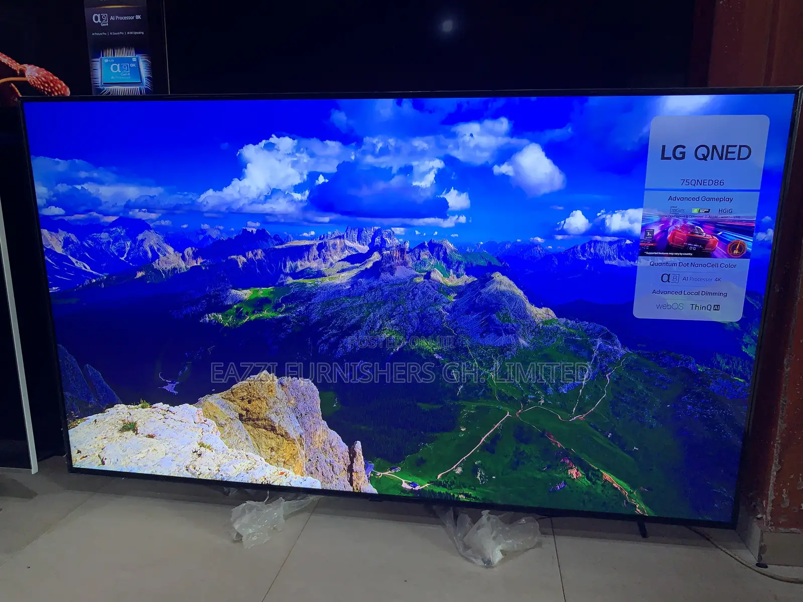 The Lg 75qned86 Smart 75-Inch Tv With 120hz Refresh Rate,
