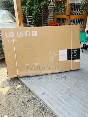 Fresh in Box Lg 75ut8000 75” Uhd Smart Screen Tv.