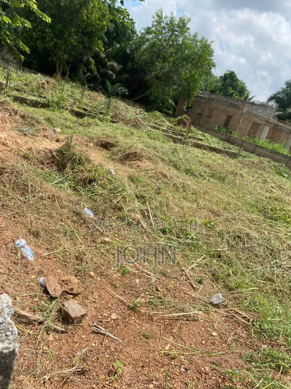 Fenced Land With Footings for Sale at Kweiman(Ayimensah)