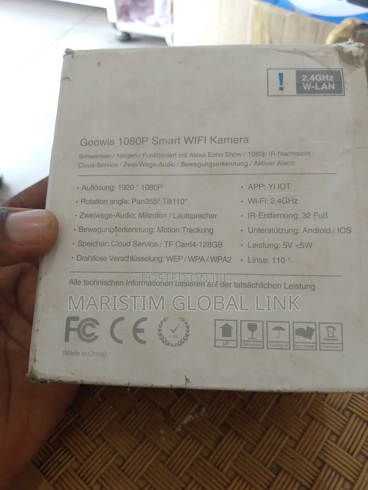 Goowis Smart Wi-Fi Home Camera