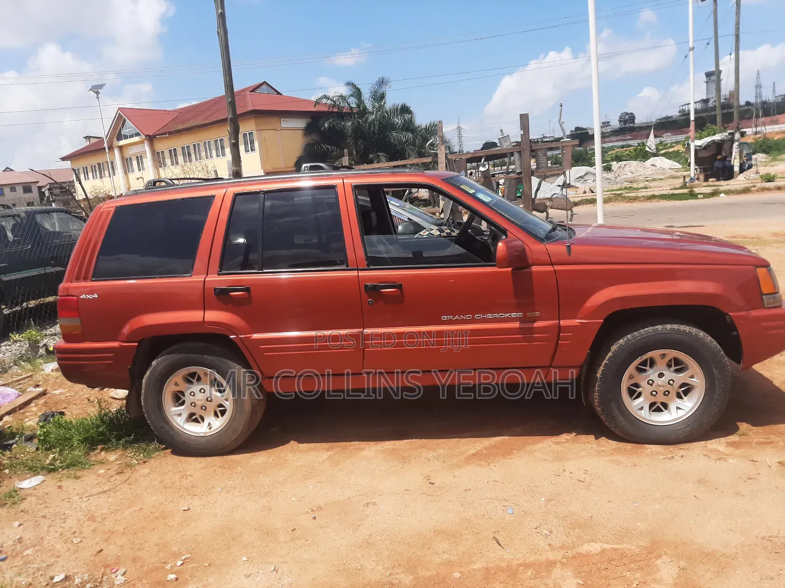 Jeep Cherokee 1990 Red