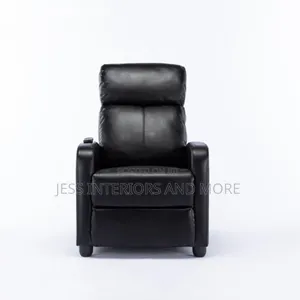 Leather Compact Massage Chair With Remote Control