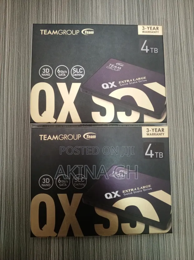 Teamgroup Qx 4tb 3d Nand QLC 2.5" Solid State Drive SSD 2