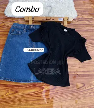 Denim Skirts and Tops