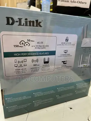 D-Link Dual Sim Cat 4 Lte Router