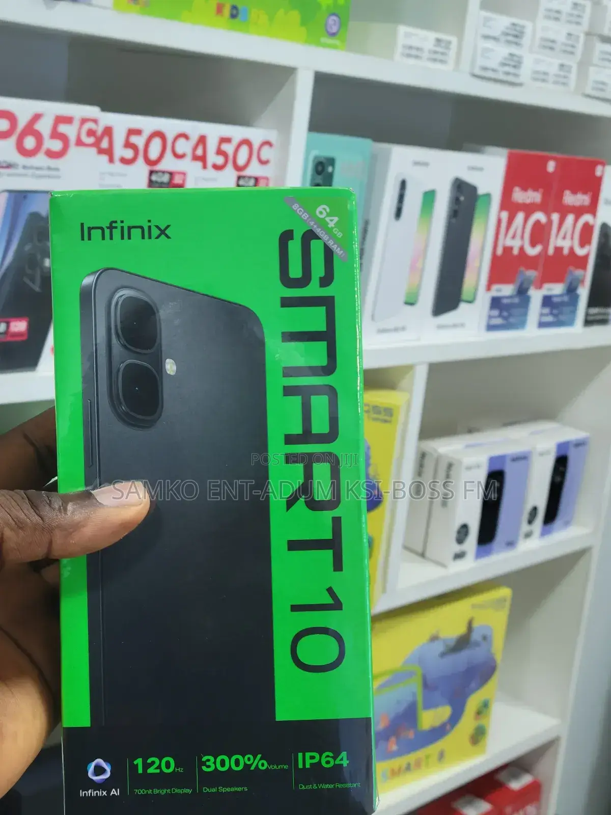 New Infinix Smart 10 128 GB Black