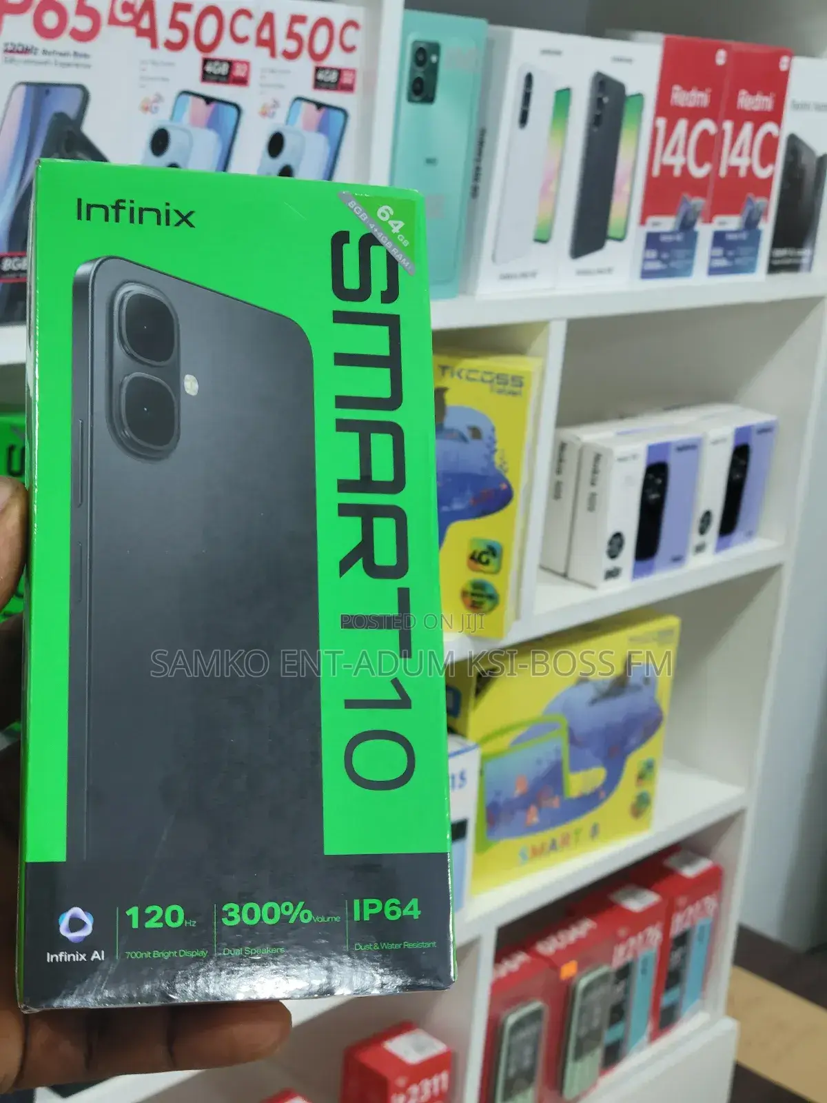 New Infinix Smart 10 128 GB Black