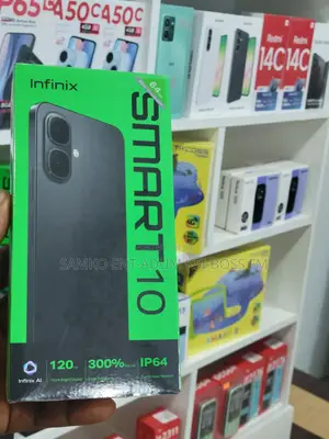 New Infinix Smart 10 128 GB Black