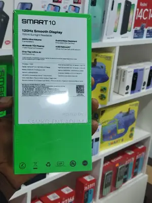 New Infinix Smart 10 128 GB Black