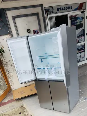 Check Out Sidebyside 4 Doors Samsung Grey Fridge