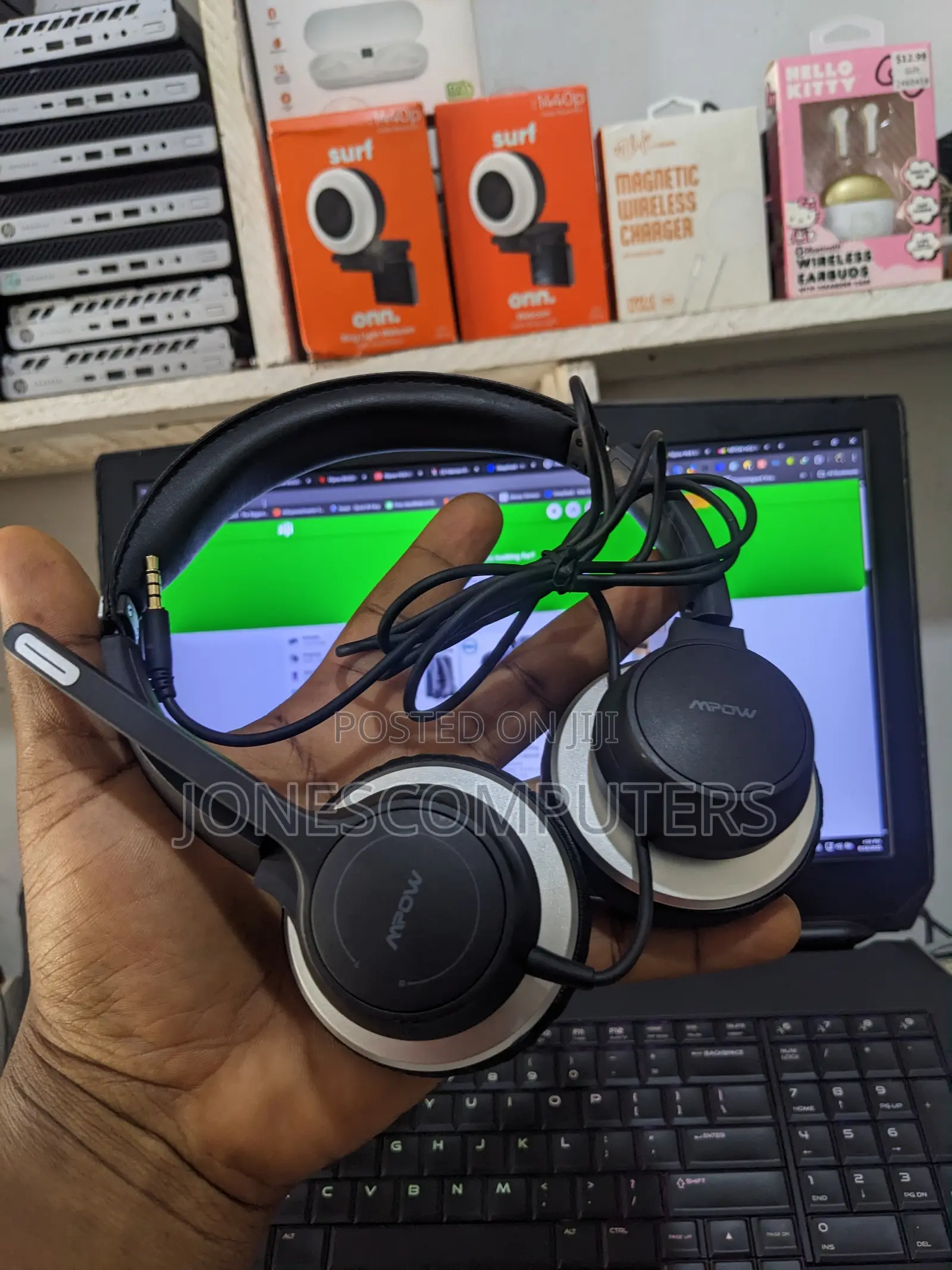 Mpow Bh328a Headphones With Mic Black