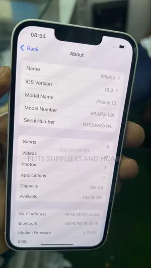Apple iPhone 13 256 GB White