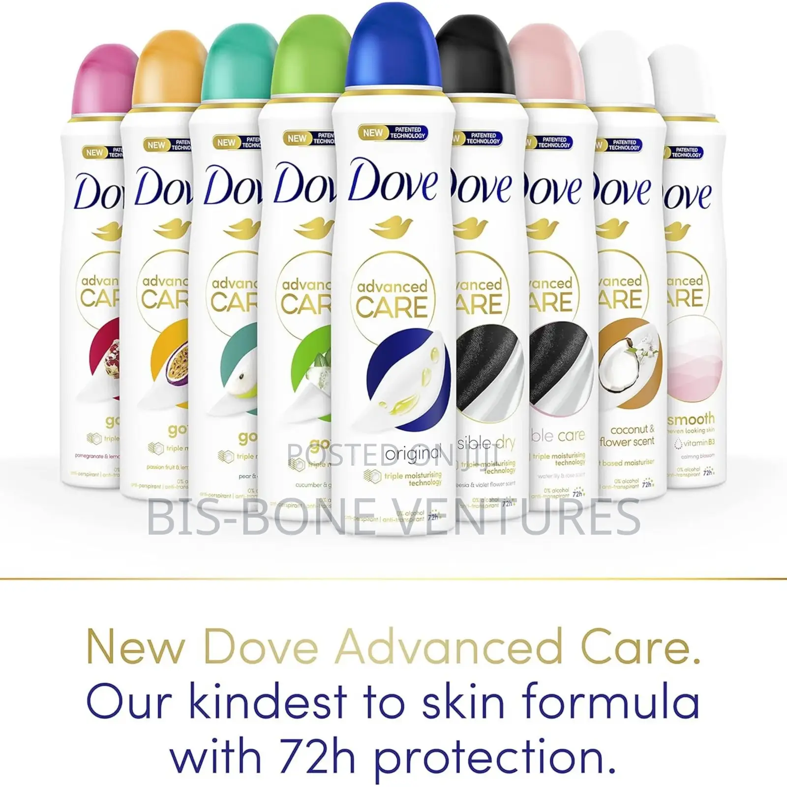 Dove Deodorant Spray 48hrs 72hrs (Wholesale Available)